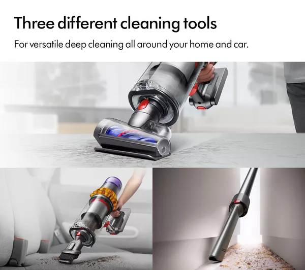 Dyson V15s Detect Submarine Wet and Dry Vacuum Cleaner, Multi Surface Total Clean, Pet Hair Removal, Yellow/Nickel, Brand New - Image 4