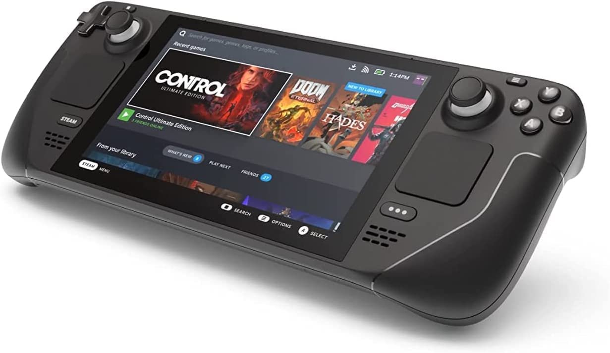 VALVE Steam Deck OLED 512GB SSD + 16GB RAM (International Version) - 7.4"" inch, 90Hz, 1280 x 800px, SteamOS 3.0, Handheld Gaming Console, Black - Image 4