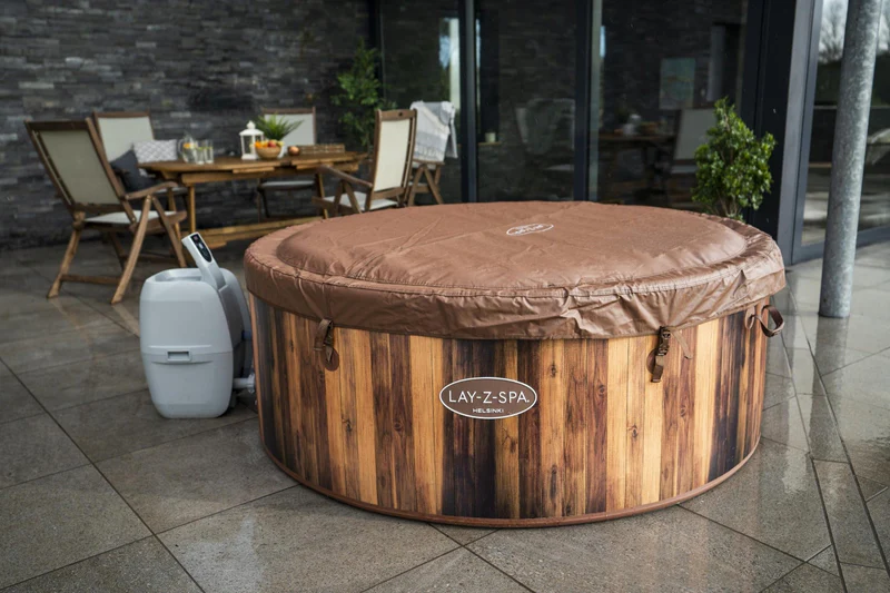 Lay-Z-Spa Helsinki AirJet Plus™ Hot Tub with Wi-Fi, Brand New - Image 2