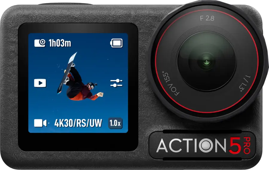 DJI - Osmo Action 5 Pro 4K Action Camera Adventure Bundle - Black - Image 5