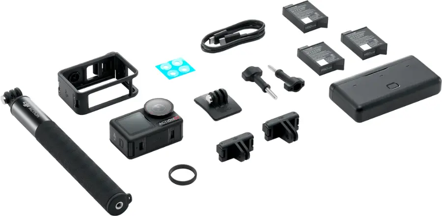 DJI - Osmo Action 5 Pro 4K Action Camera Adventure Bundle - Black - Image 6