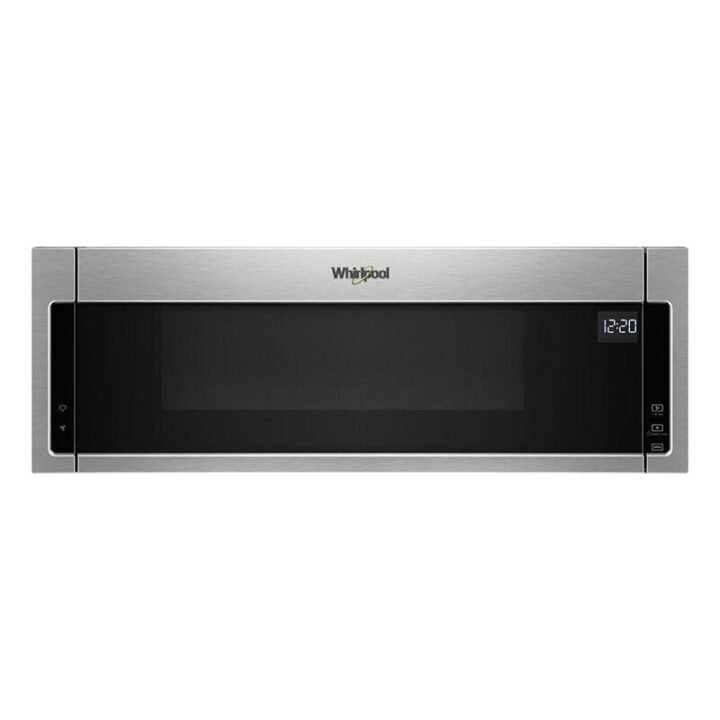 Whirlpool 30" 1.1 Cu. Ft. Over-the-Range Microwave with 10 Power Levels & 400 CFM - Heritage Stainless Steel