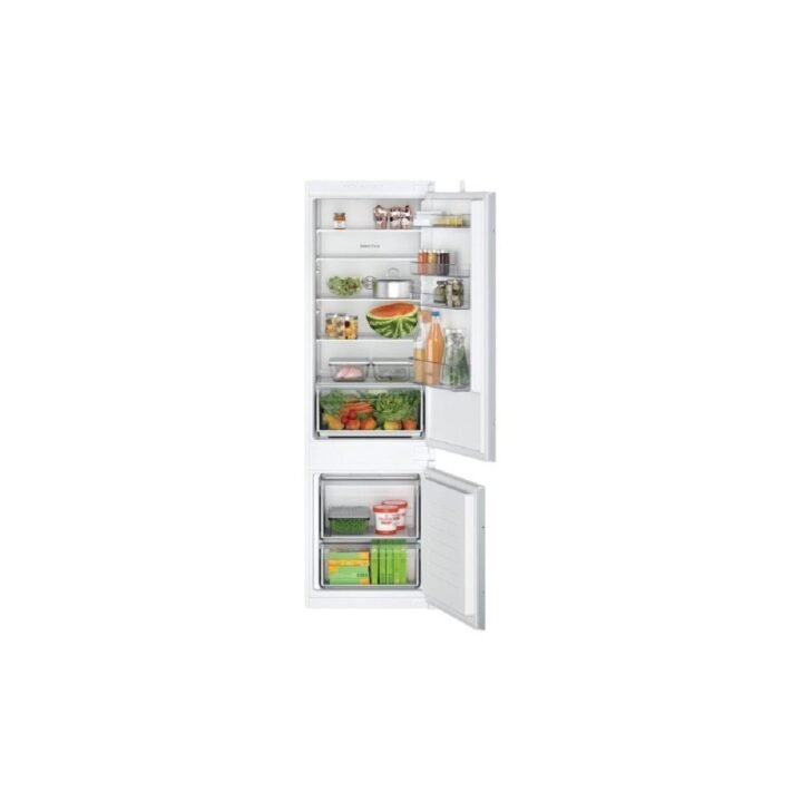 BOSCH Series 2 KIV87NSE0G Integrated 70/30 Fridge Freezer - Sliding Hinge