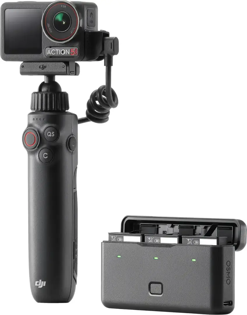 DJI - Osmo Action 5 Pro 4K Action Camera Adventure Bundle - Black - Image 9
