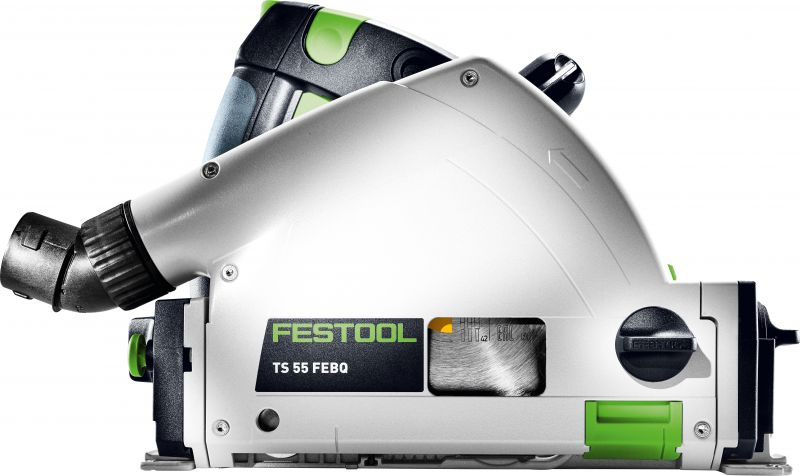 Festool TS 55 FEBQ-Plus 240V Plunge Saw with 2 x FS/1400 1.4m Guide Rails, 2 x Connectors, and Rail Bag, New - Image 3