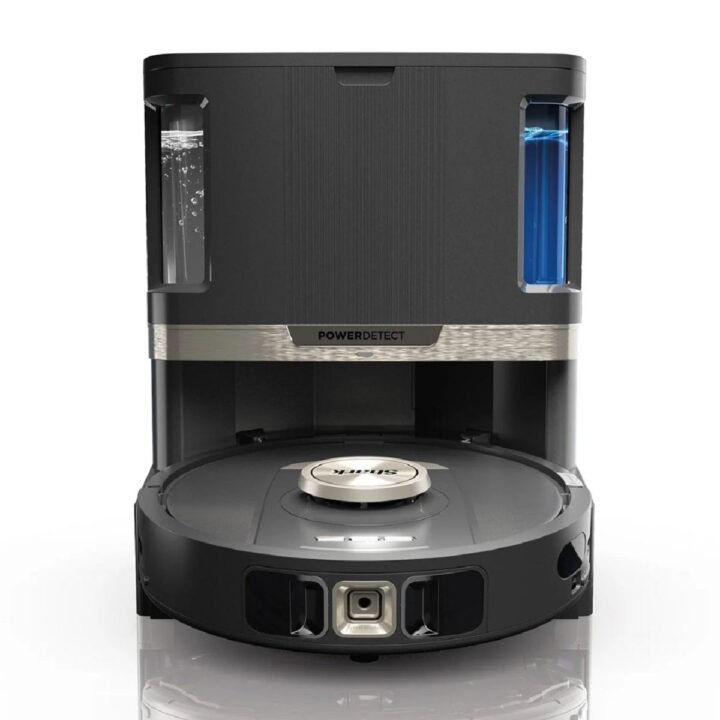 SHARK RV2800YEUK PowerDetect NeverTouch 2-in-1 Robot Vacuum Cleaner - Black & Silver