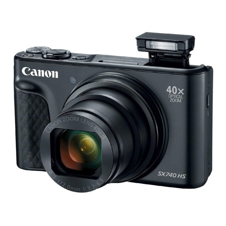 Canon PowerShot SX740 HS Digital Camera -Black & Silver, Brand New