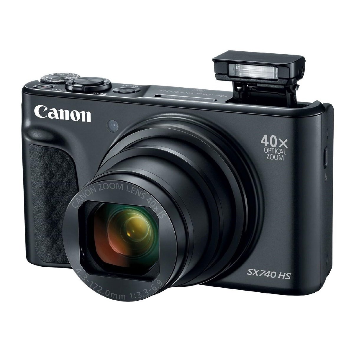 Canon PowerShot SX740 HS Digital Camera -Black & Silver, Brand New