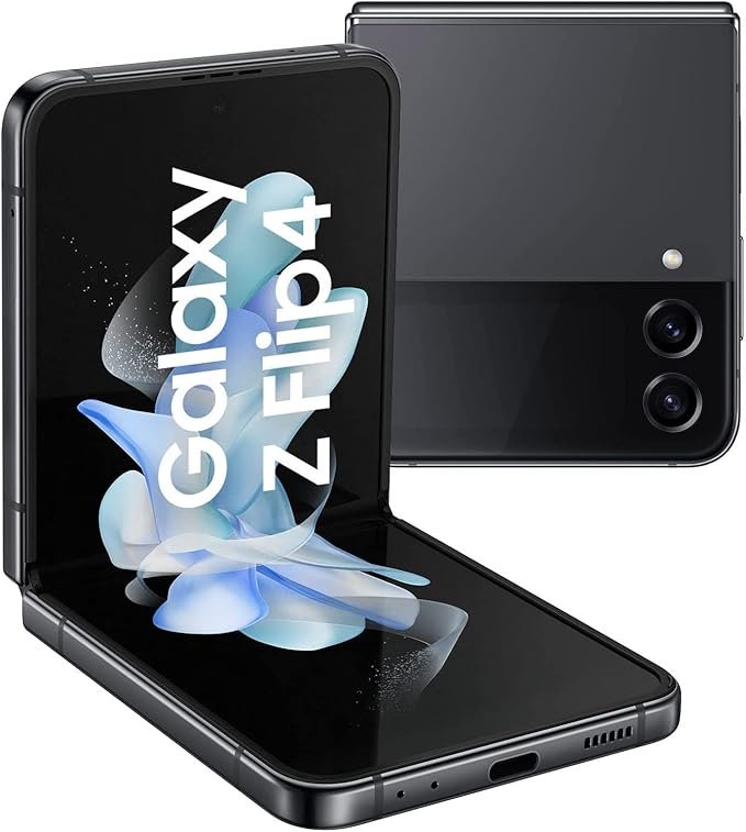 Samsung Galaxy Z Flip4, Android Smartphone Uncontracted, 6.7 inch Dynamic AMOLED Display, 128GB/8GB RAM, Graphite - Image 4